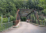 Brücke zum Radweg