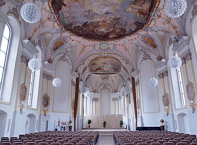 Die Klosterkirche Oberndorf Innen