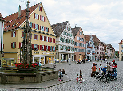 Rottenburgs Marktplatz