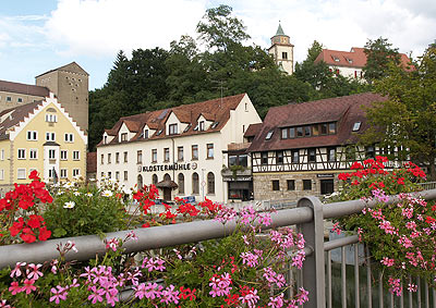 Klosterm&uuml;hle und Kirche in Mittelstadt
