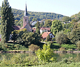 Blick auf Hochhausen