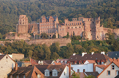 Schloss im Abendlicht