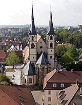 Blick auf de Stadtkirche