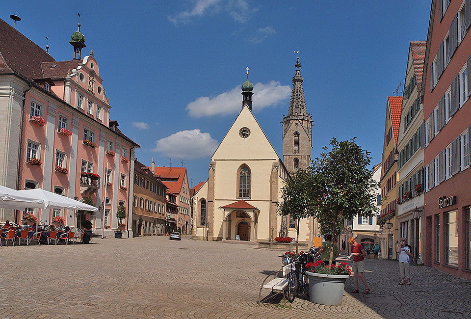 Rottenburgs Marktplatz