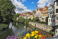 Neckar mit Hölderlinturm