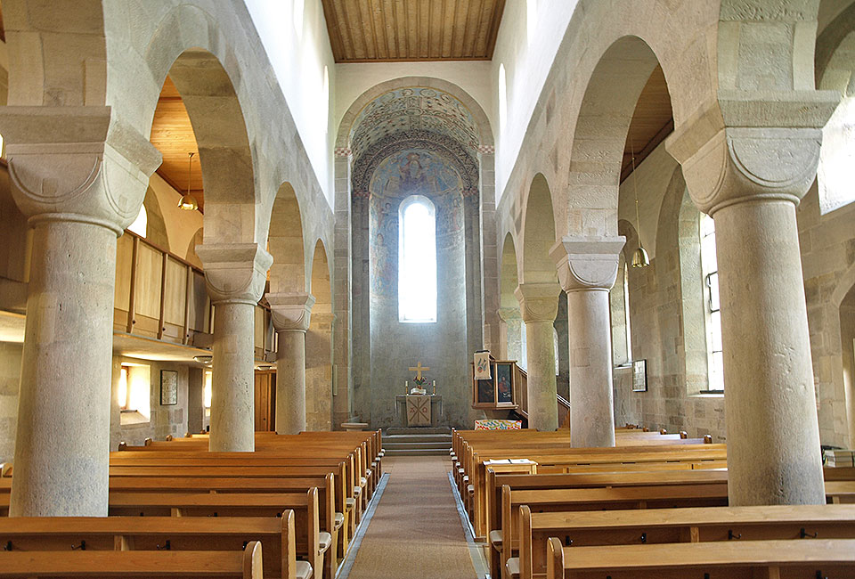 Romanische Basilika in Neckartailfingen