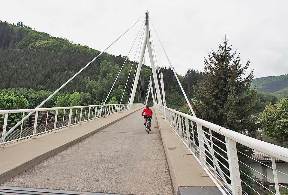 Die Radfahrerbrücke