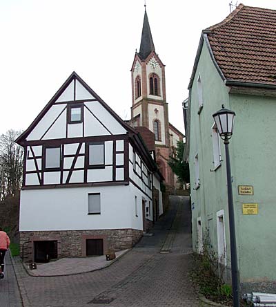 Stadtmitte von Neckargerach