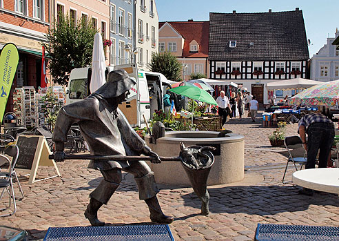 Marktplatz in Ueckermunde