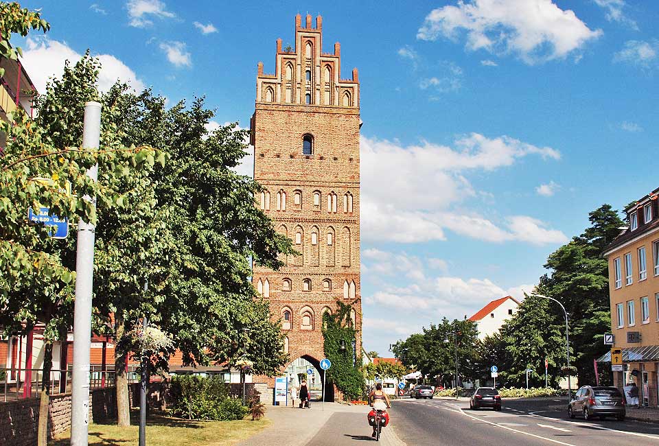 Historischer Turm in Anklam