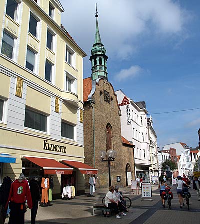Ostseeküstenradweg: Hl. Geistkirche Flensburg
