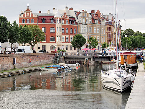 Alter Hafen in Stralsund