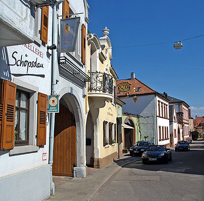 Radwege Südpfalz: Zentrum in Maikammer