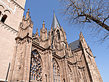 Rheintalradweg: Katharinenkirche in Oppenheim
