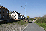 Rheintalradweg: Abzweigung in Nackenheim