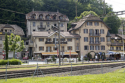 Bahnhof in Bouveret