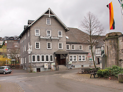 Schieferhäuser in Assinghausen