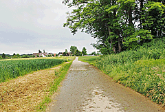 Radweg vor Römlingsdorf