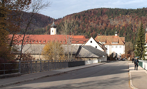 Kloster Beuron von oben