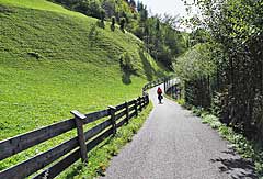 Eisackradweg vom Brenner nach Brixen