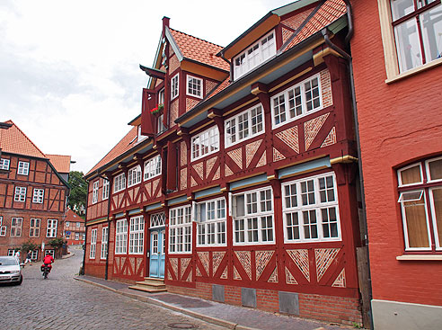 Fachwerkhäuser in Lauenburg