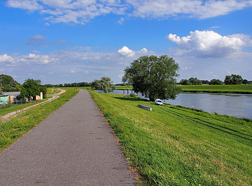 Traumhafter Radweg zwischen Havel und Elbe