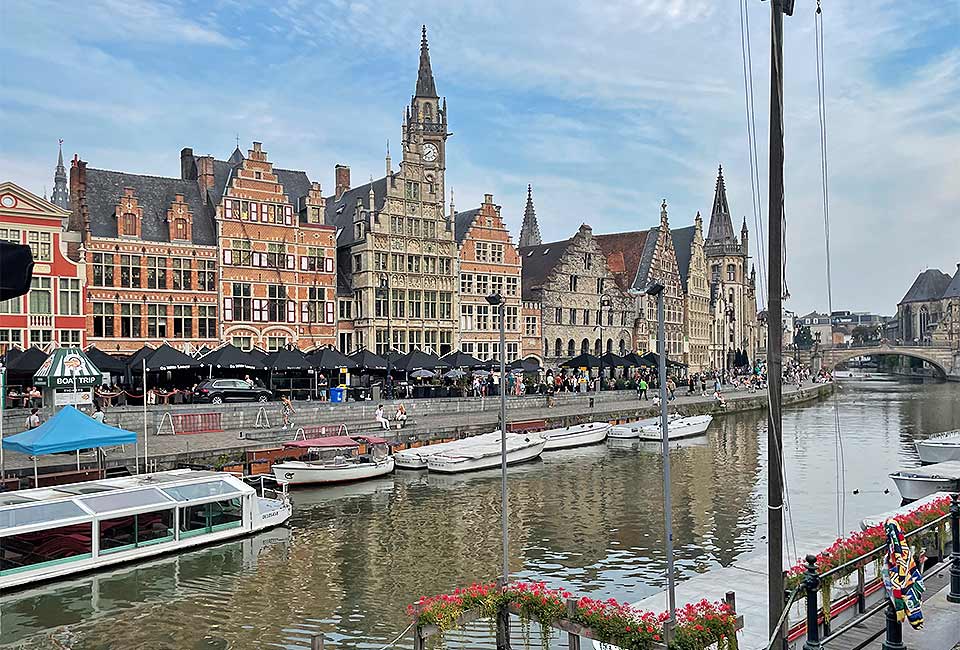 Stadtbild in Gent