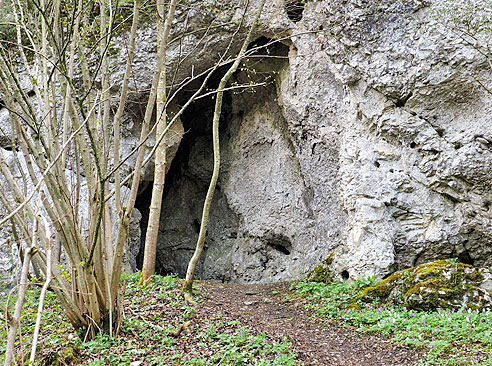 Höhle am Salzbühlfelsen