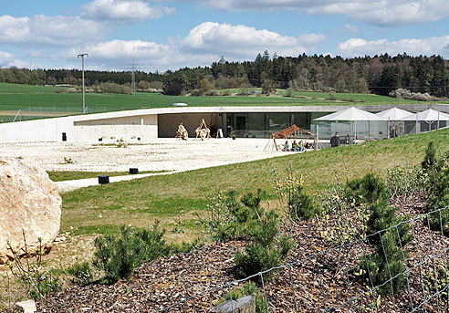 Neues Besucherzentrum in Niederstotzingen