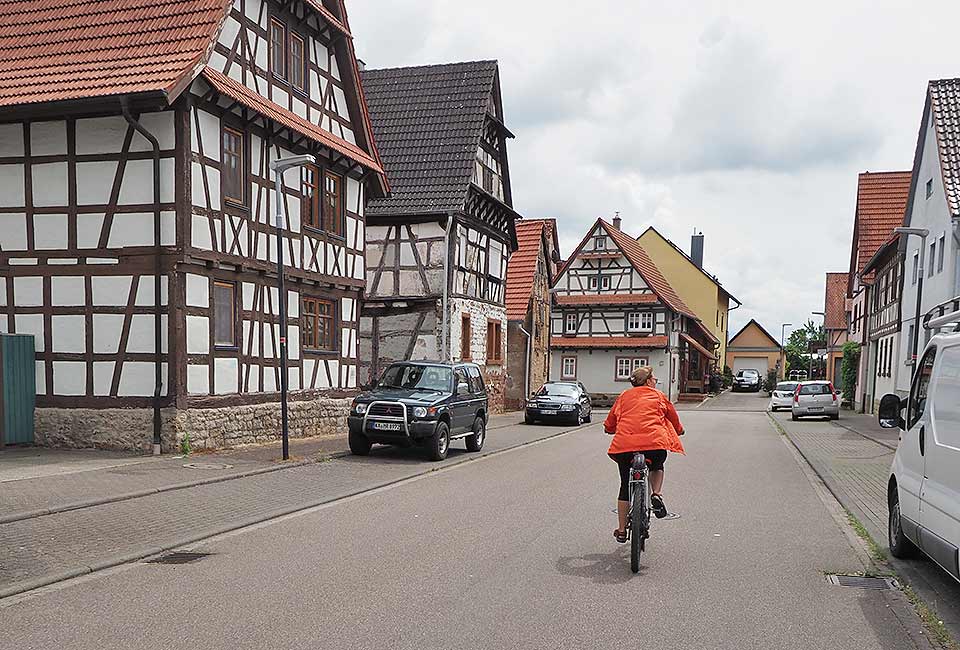Die Fahrradrundtour folgt der ÖkoRegio-Radtour durch den Kraíchgau