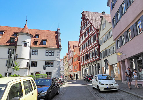 Radrundtour von Herrenberg nach Tübingen und durch den Schönbuch zurück