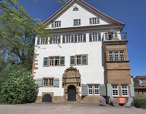 Das Schloss der Grafen von Gemmingen stammt aus dem 16. Jahrhundert