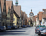 Straße in Rothenburg