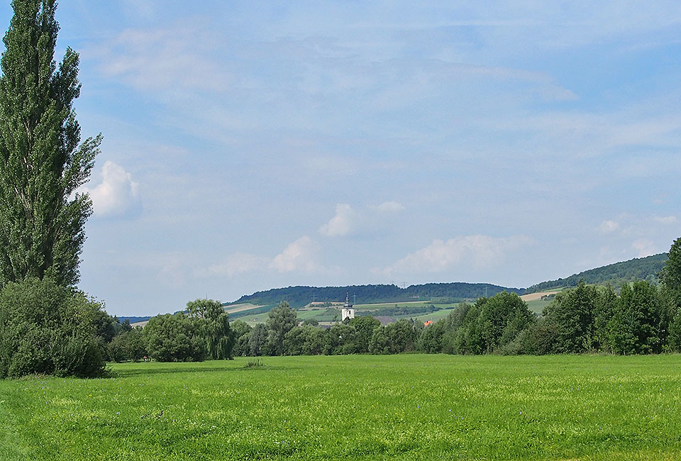 Blick auf Königshofen
