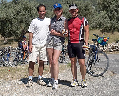 Radfahren in der Türkei: Hassan, Reante und Ali