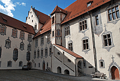 Innenhof des Schlosses