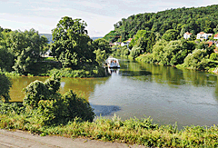 Weser aus Zusammenfluss von Werra und Fulda