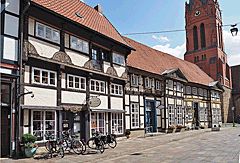 Fachwerkhäuser in Nienburg