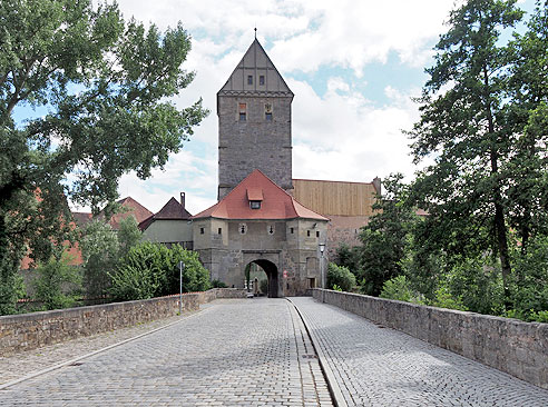 Rothenburger Tor in Dinkelsbühl