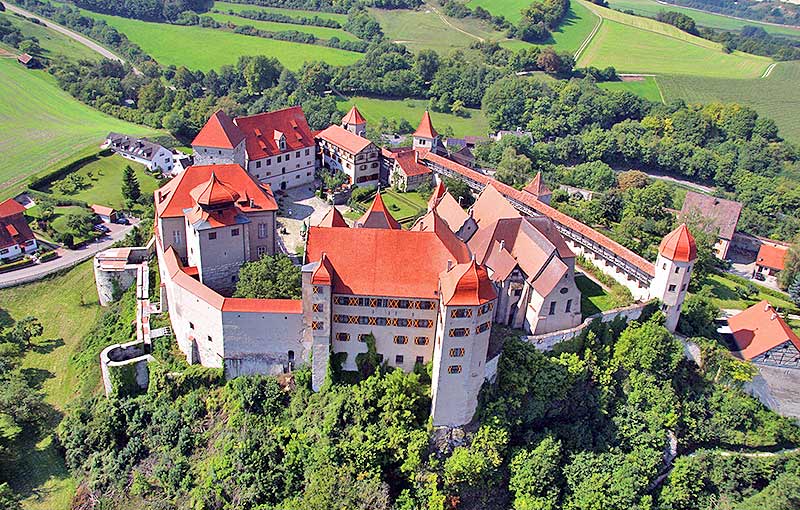 Übernachtung im Schloss Harburg