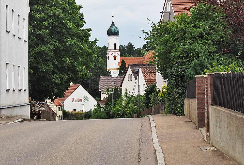 Radweg durch Druisheim
