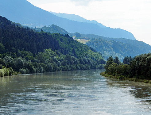 Uferweg an der Drau