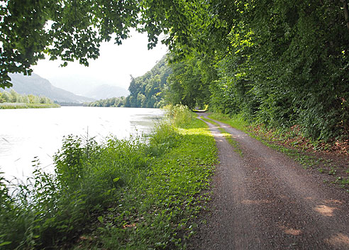 Uferweg an der Drau