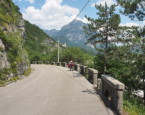 Blick auf Moggio supra