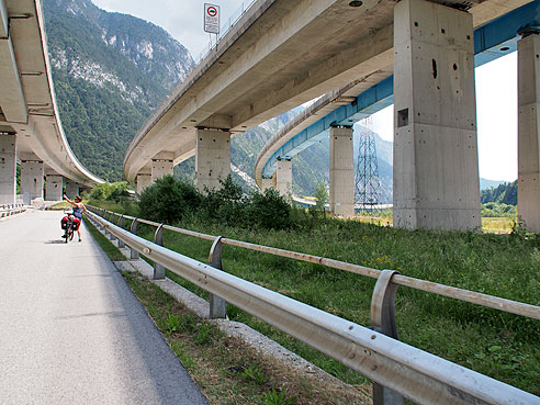Beeindruckende Autobahn