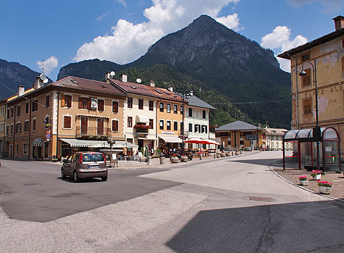 Hauptplatz in Pontebba