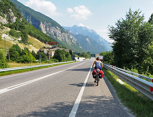 Straßenetappe bis Venzone