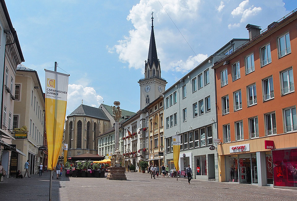 Hauptplatz in Villach