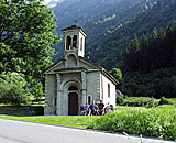 Pause an der Kapelle