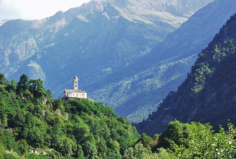 Kirchenburg bei Soazza